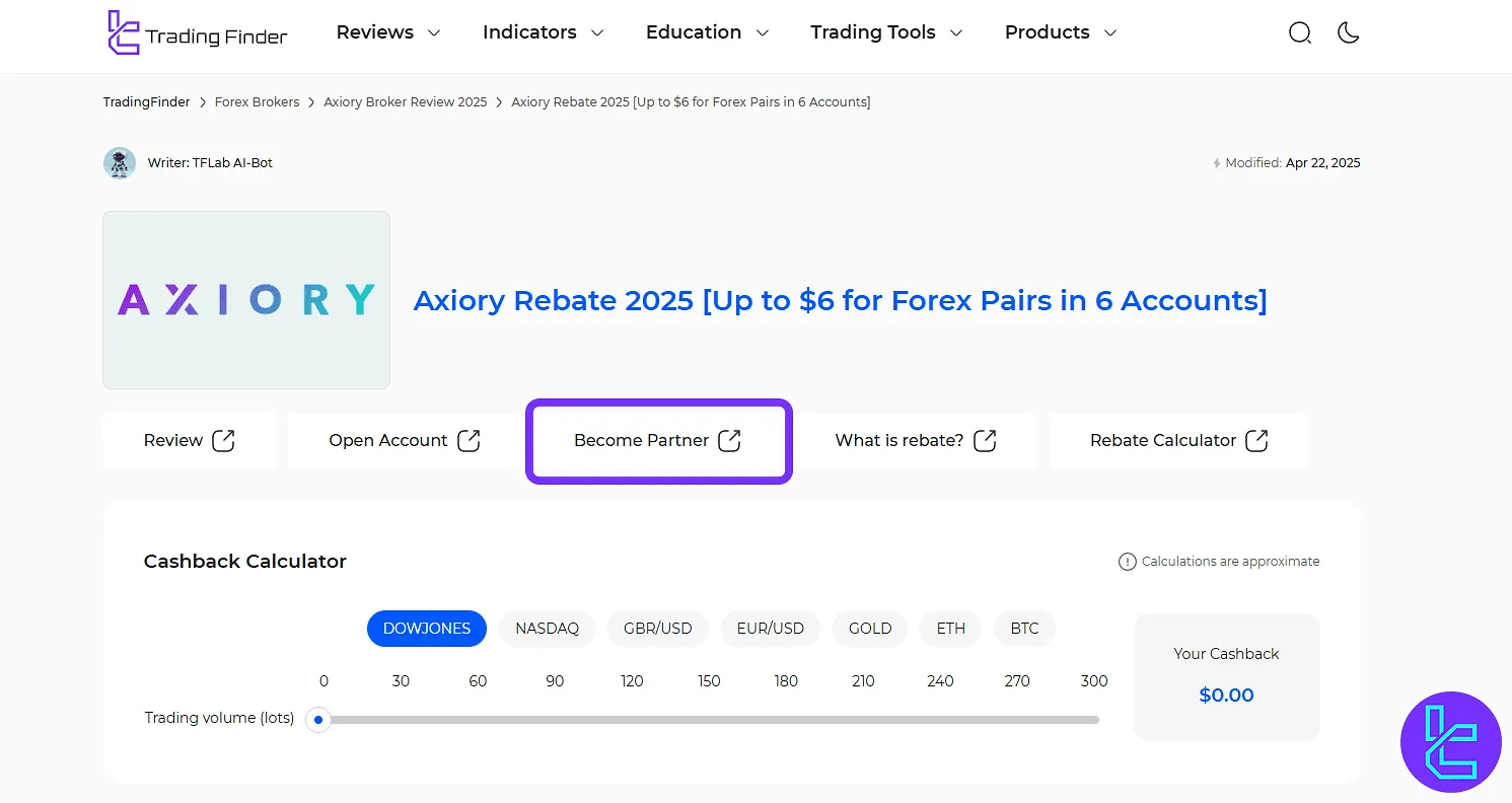 Collaboration with TradingFinder