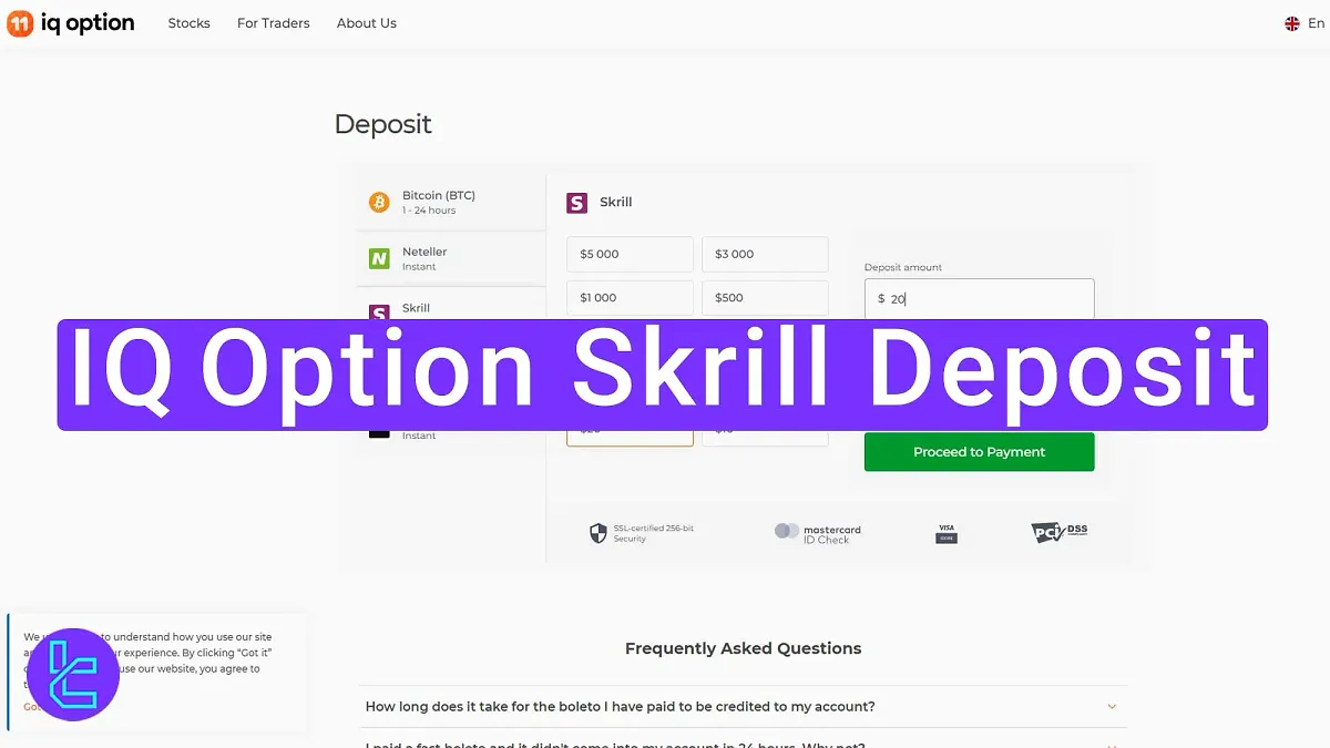 IQ Option Skrill Deposit - Instant Deposit via Skrill [4 Steps] 2025