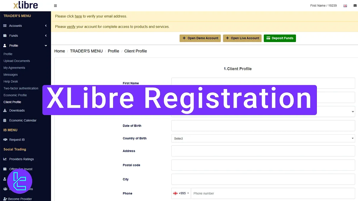XLibre Registration 2025 - Easy 2-Step Guide to Open Your Account