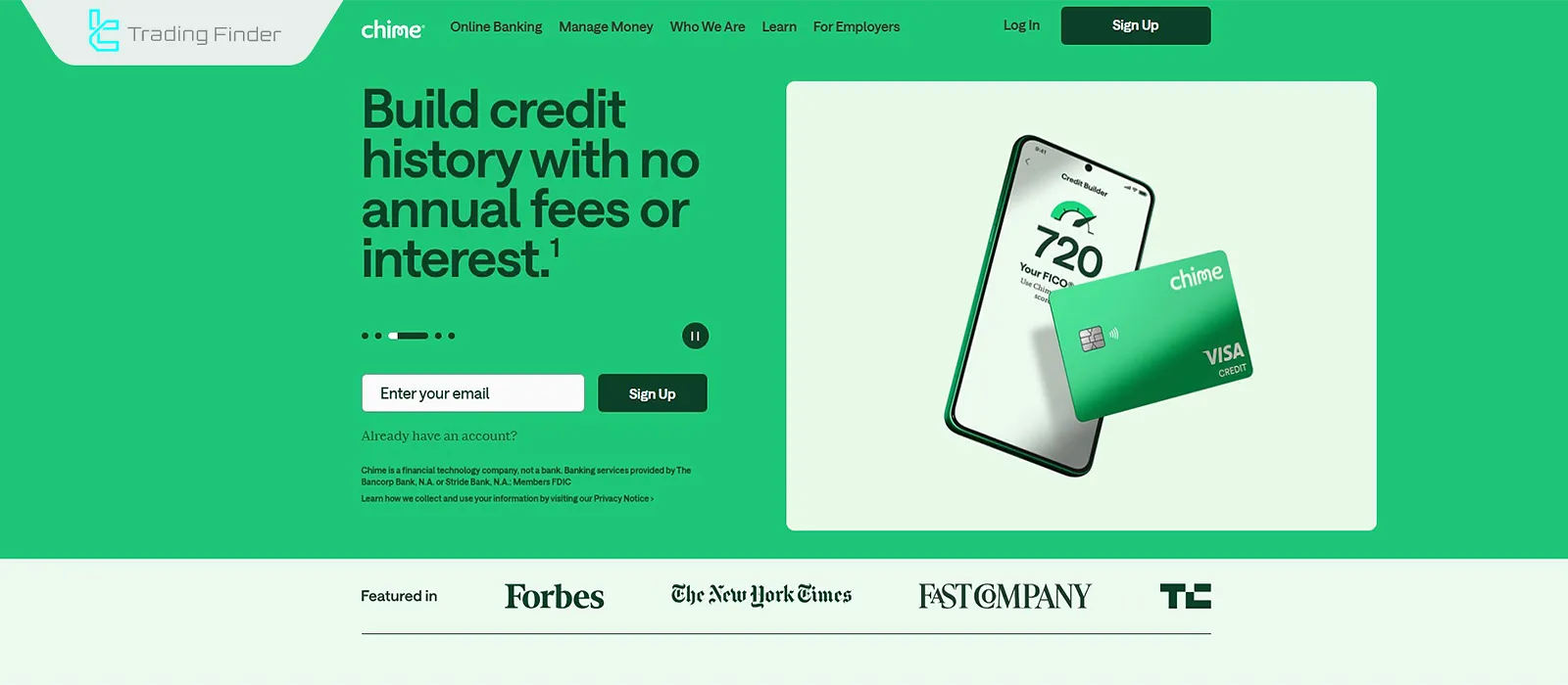 Chime digital bank