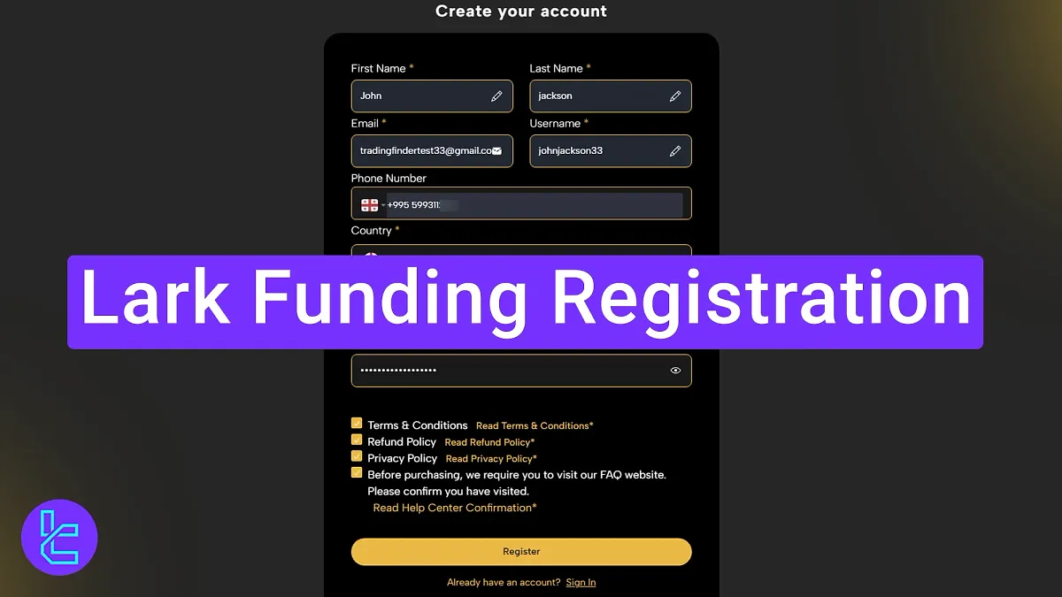 Lark Funding Registration 2025 [Complete in Just 5 Minutes]