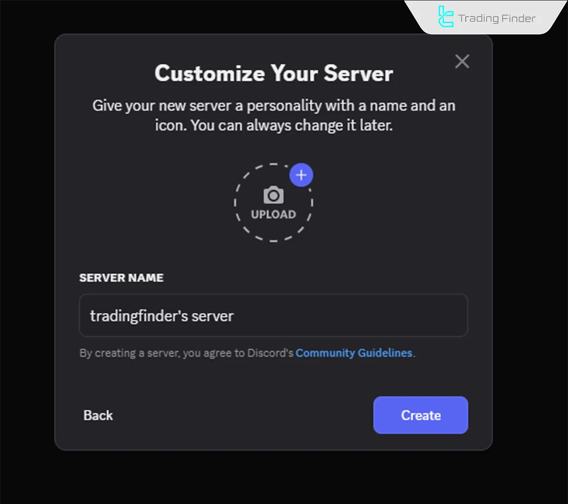 EZ To Discord Signals Provider’da uygun bir sunucu adı seçme