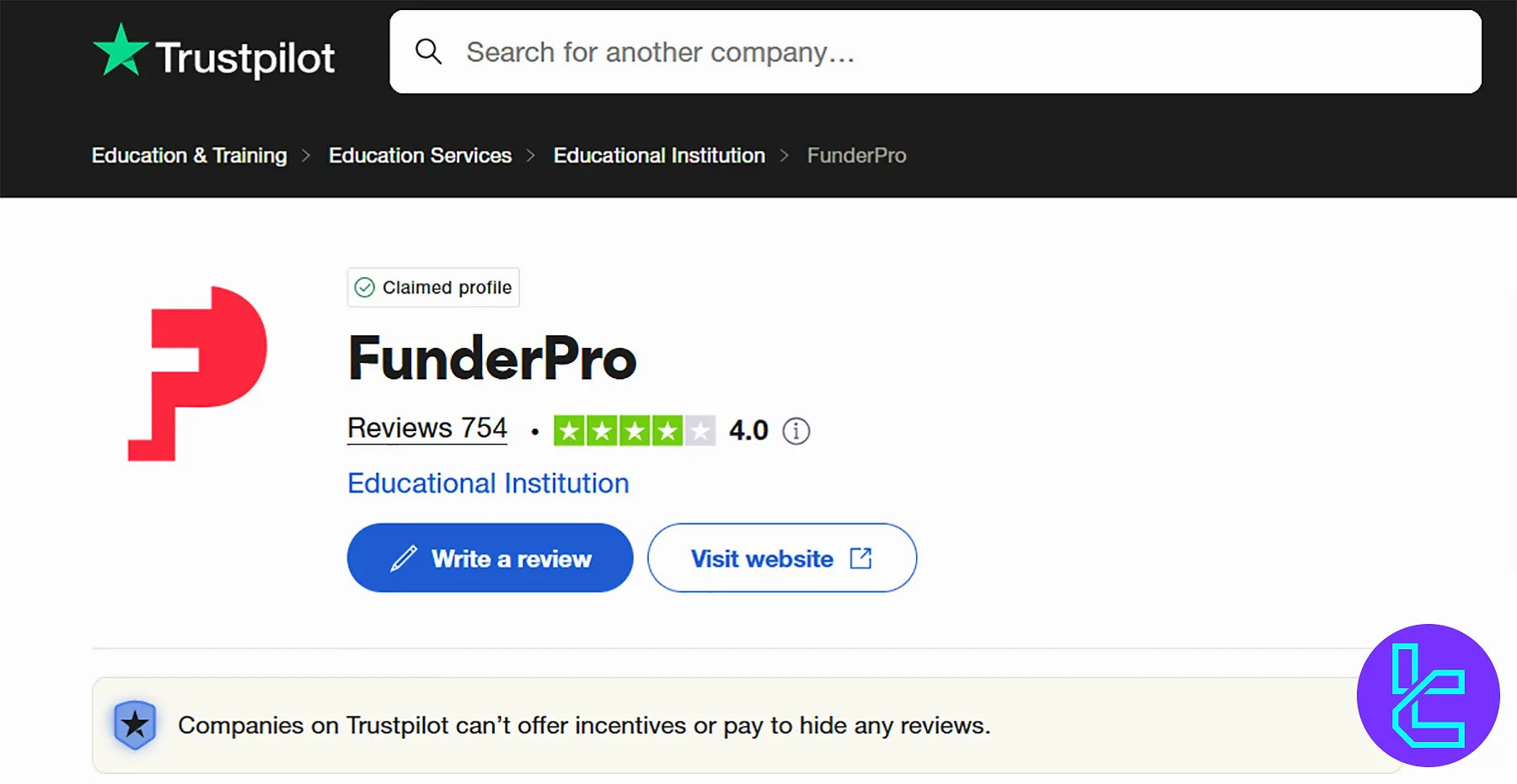 FunderPro Payment Methods