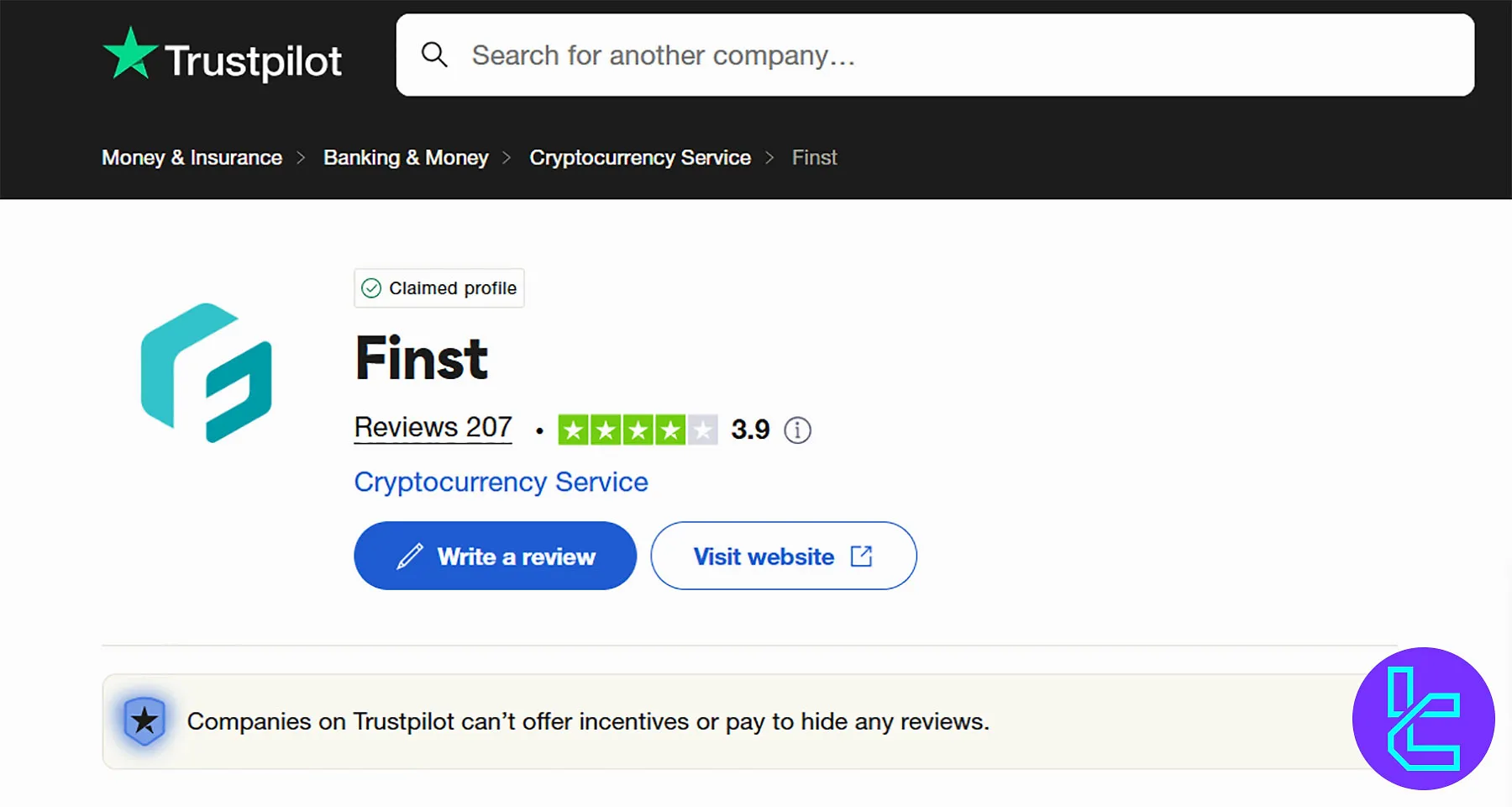 Finst Trustpilot