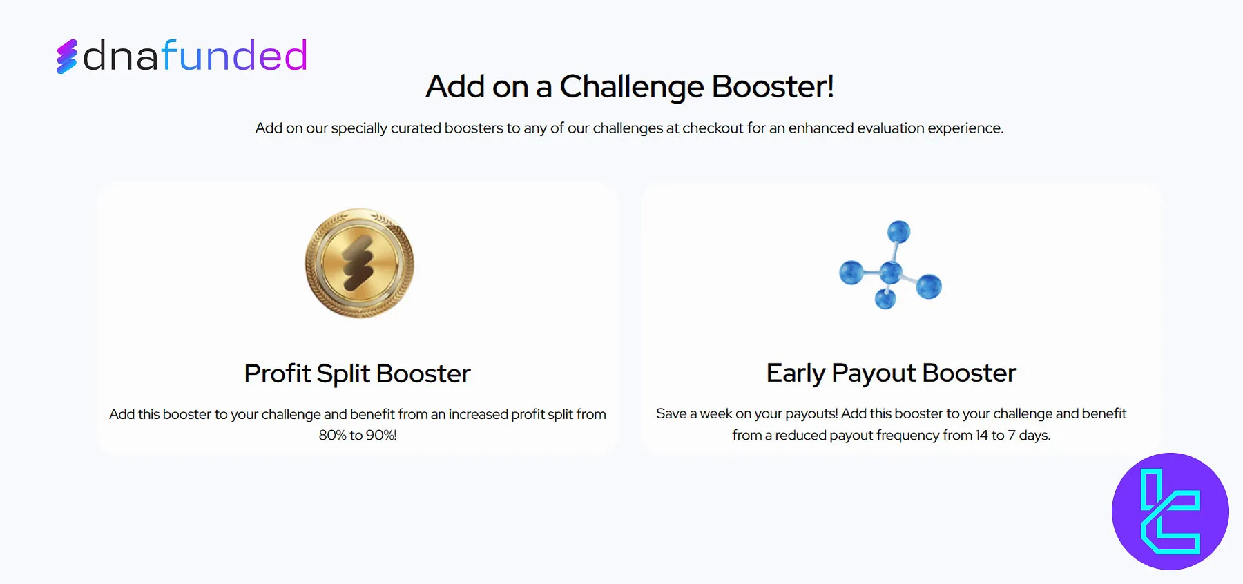 DNA Funded Challenge Boosters