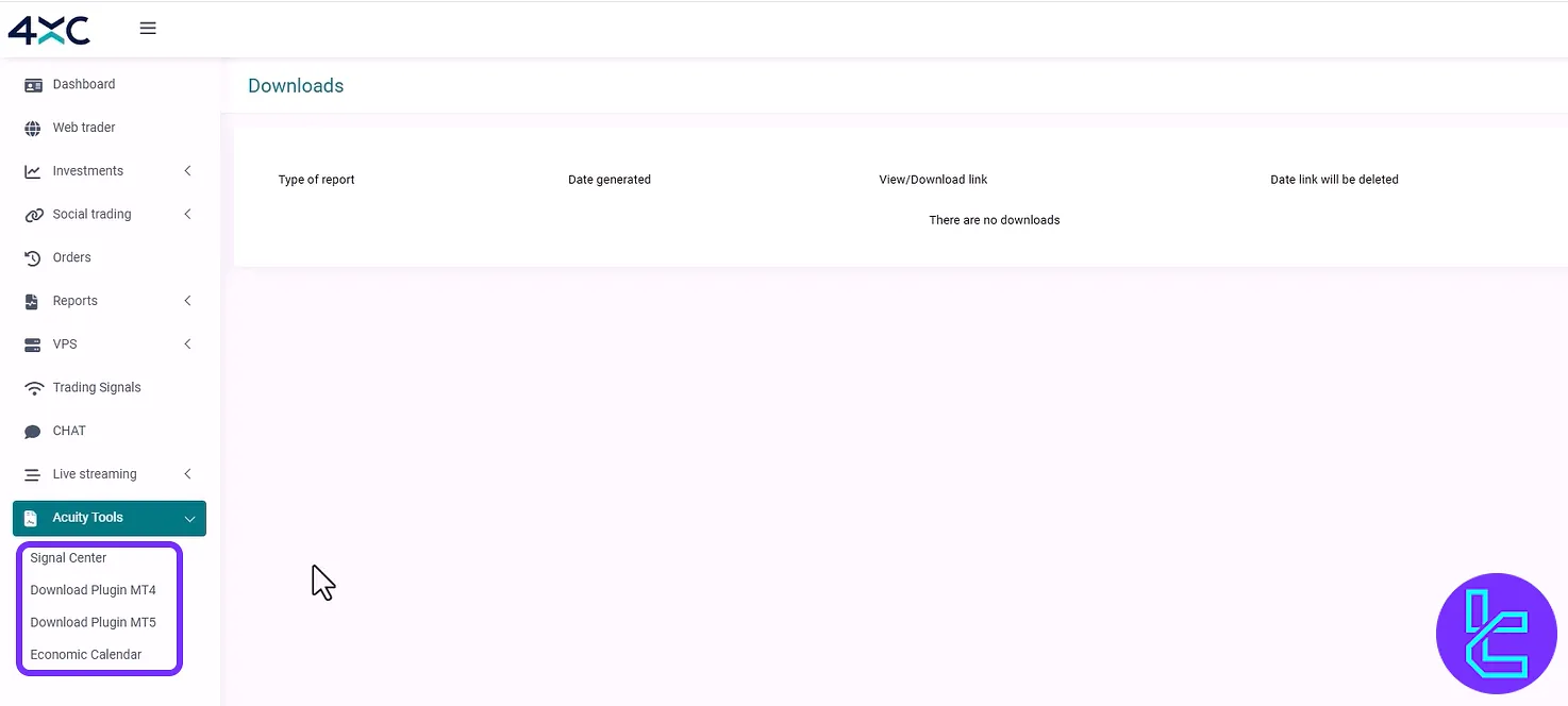 4XC Acuity Tools with signals and MetaTrader plugins download