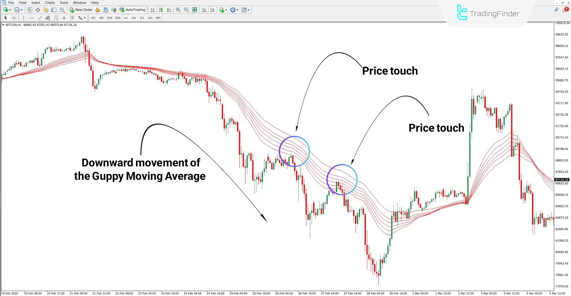 Guppy Multiple Moving Average (GMMA) Long Indicator MT4 Download 2