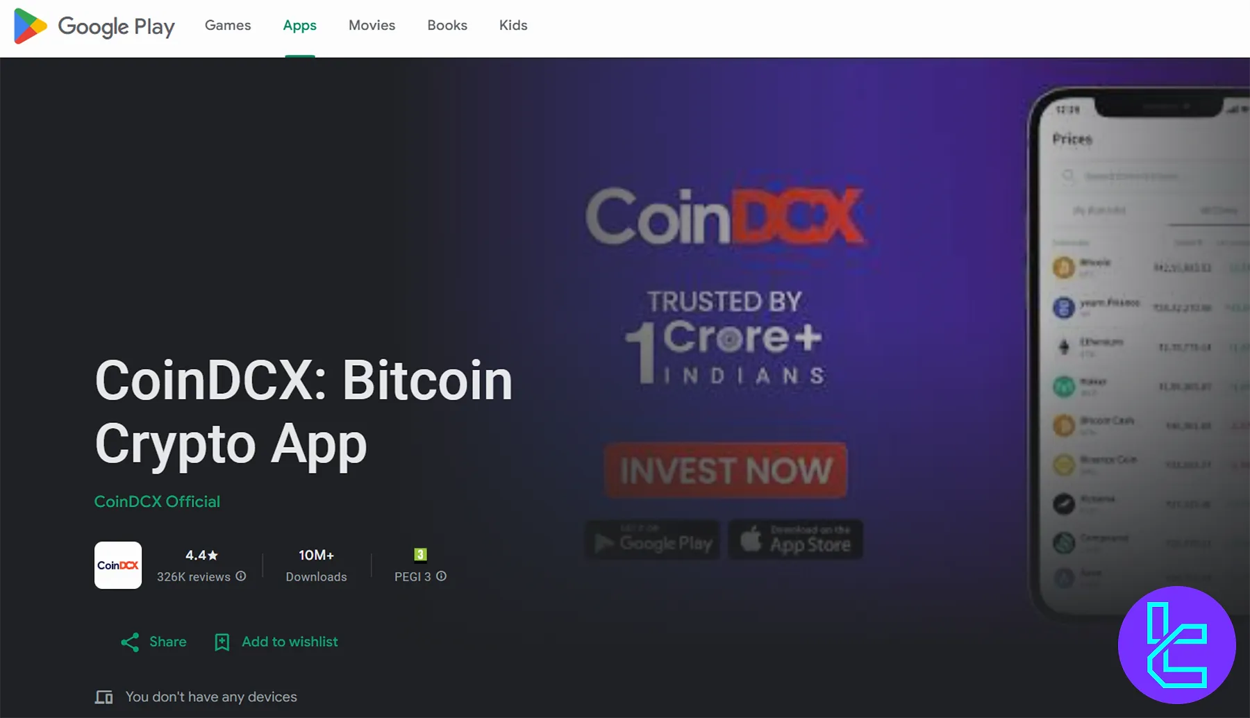CoinDCX Application