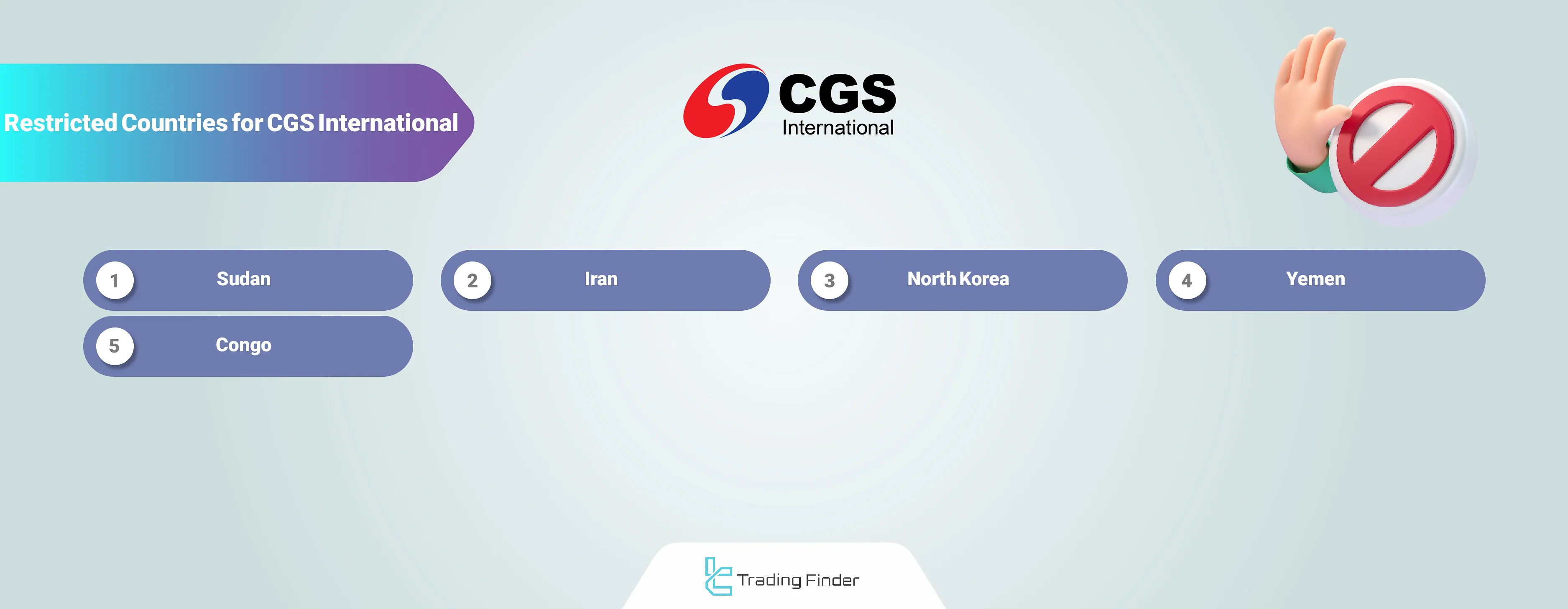 CGS International Restricted Countries