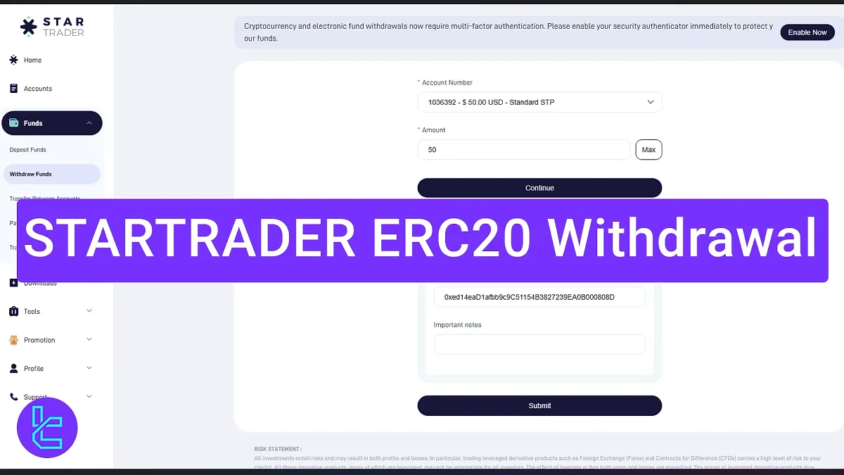 STARTRADER ERC20 Withdrawal 2025 [USDT Cash Out in 5 Minutes]