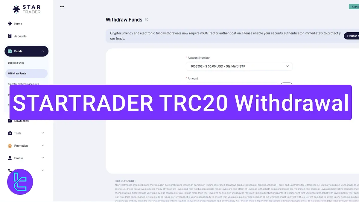 STARTRADER TRC20 Withdrawal 2025 [Payout in 5 Minutes, 24/7 Availability]