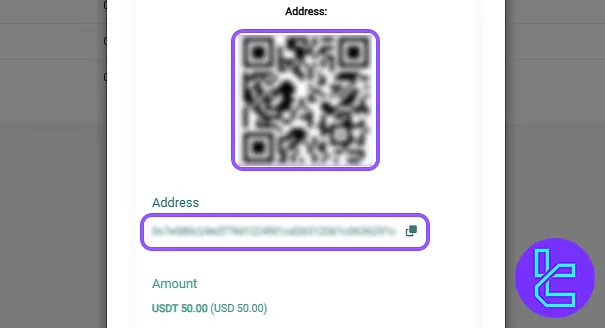 Wallet address for 4XC ERC20 cash in