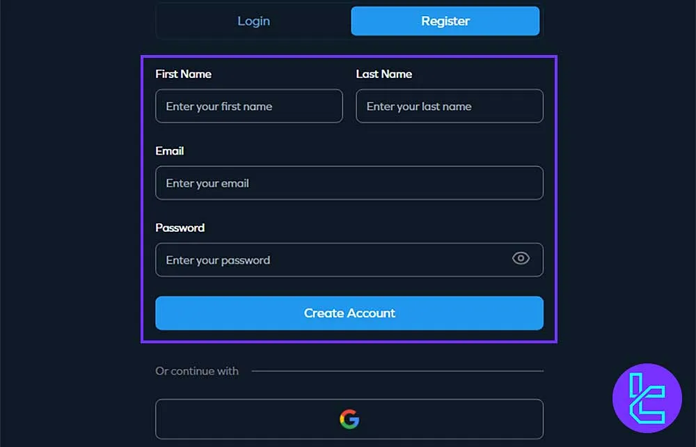 Optimal Traders Signup Form