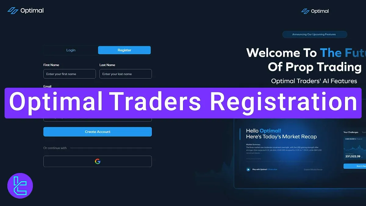 Optimal Traders Registration - Email and Full Name Required [2 Steps] 2025