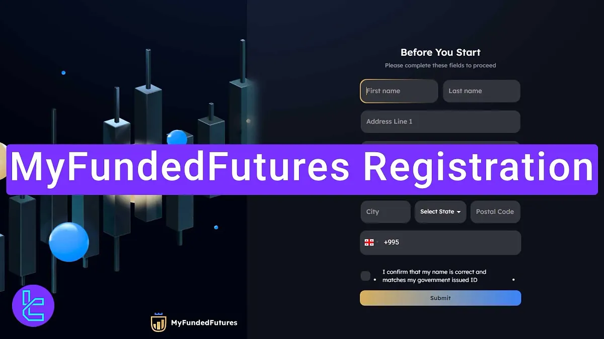 MyFundedFutures Registration - Sign up with Email & Phone [4 Steps] 2025