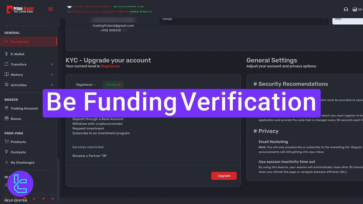 Be Funding Verification 2025 [3-Step KYC Process]