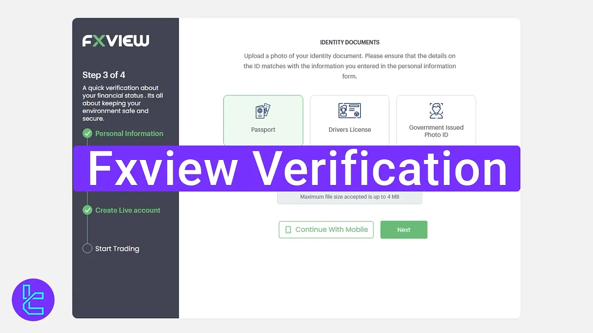 Fxview Verification 2025 [Fast 4-Step Process with Secure ID & POA Upload]