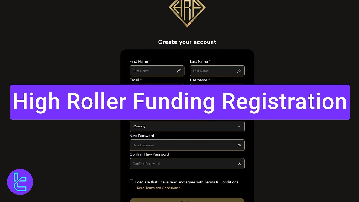 High Roller Funding Registration 2025 [Prop Account in 5 Minutes]