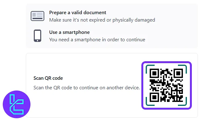 QR code scanning for the Optimal Traders document authentication