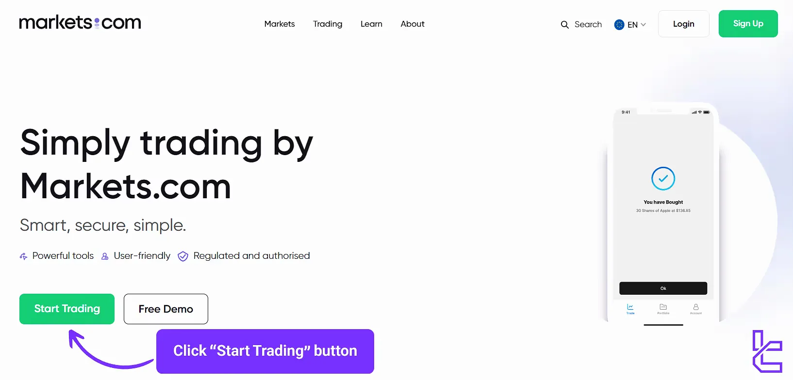 Getting started with Markets.com