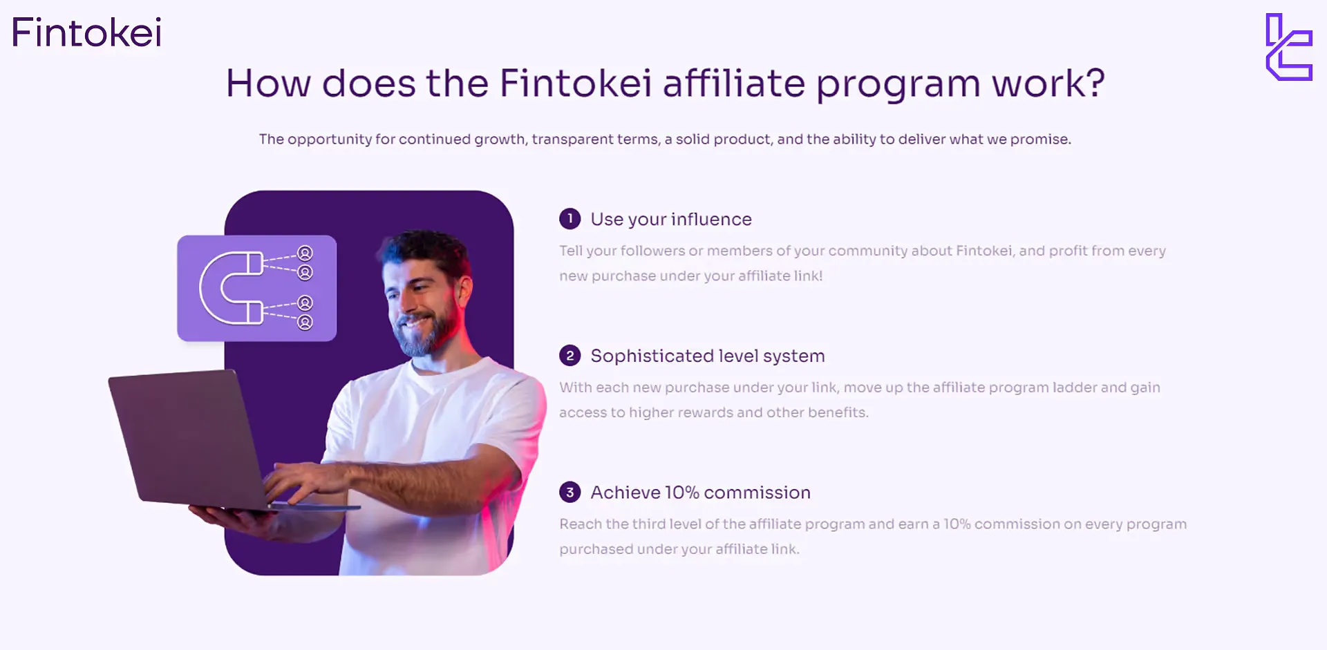 Fintokei affiliate program