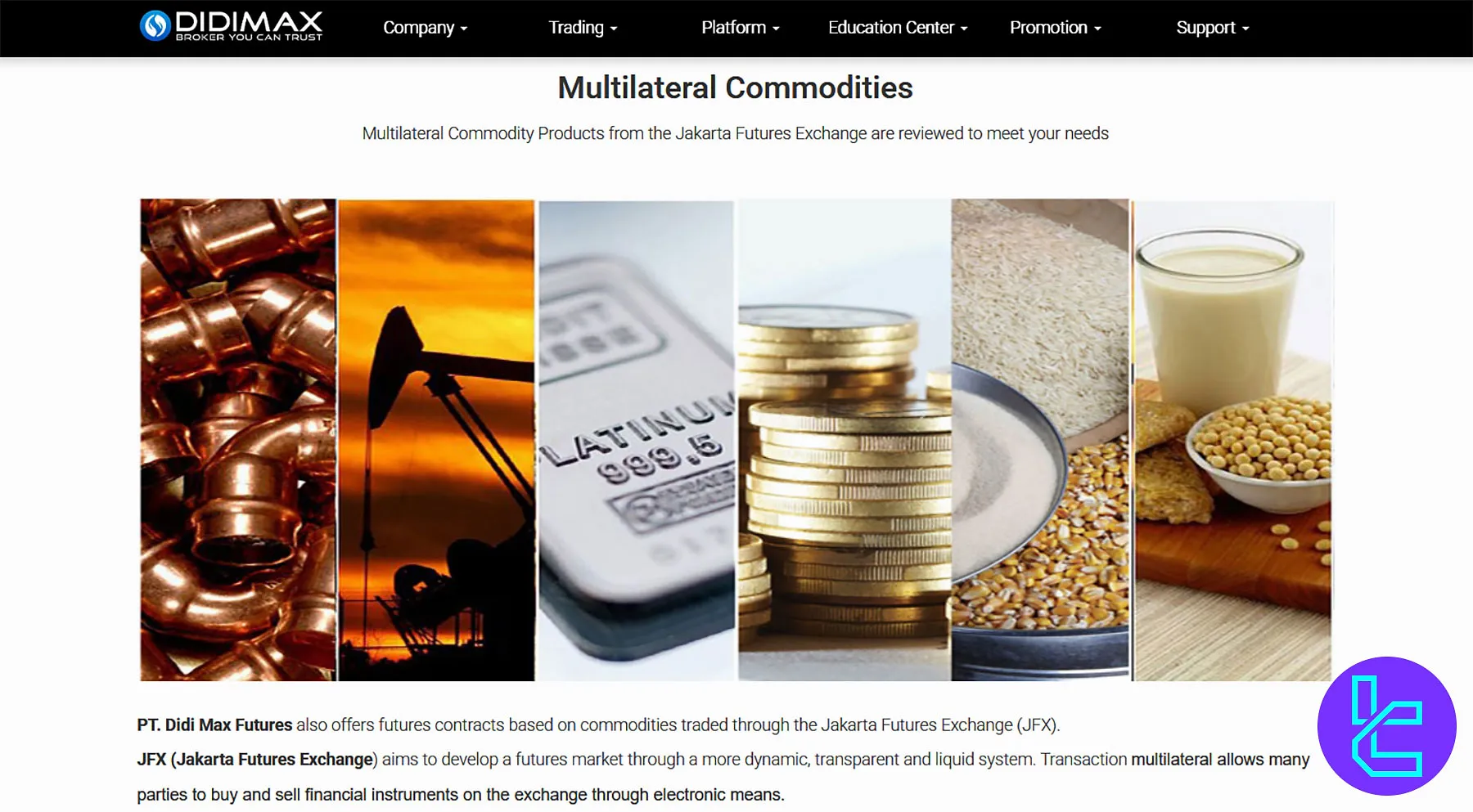 Didimax Trading Instruments