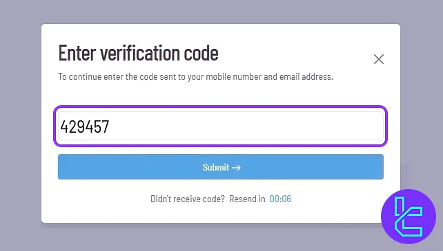 Exclusive Markets TRC20 cash-out email with verification code