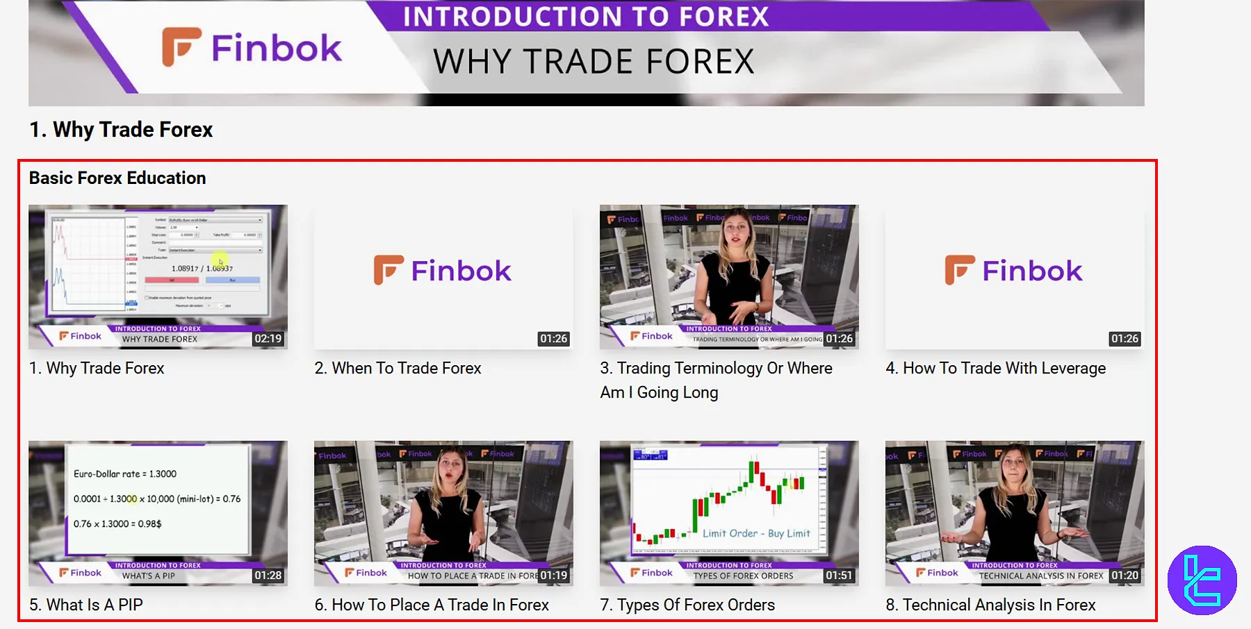 Finbok Education