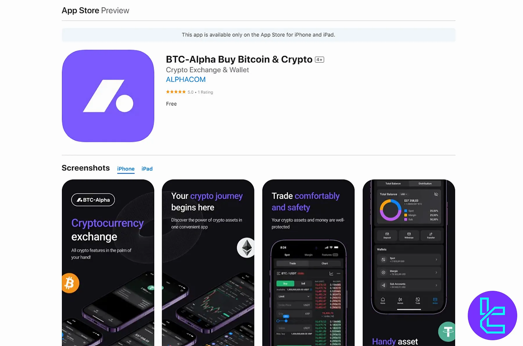 BTC-Alpha on App Store