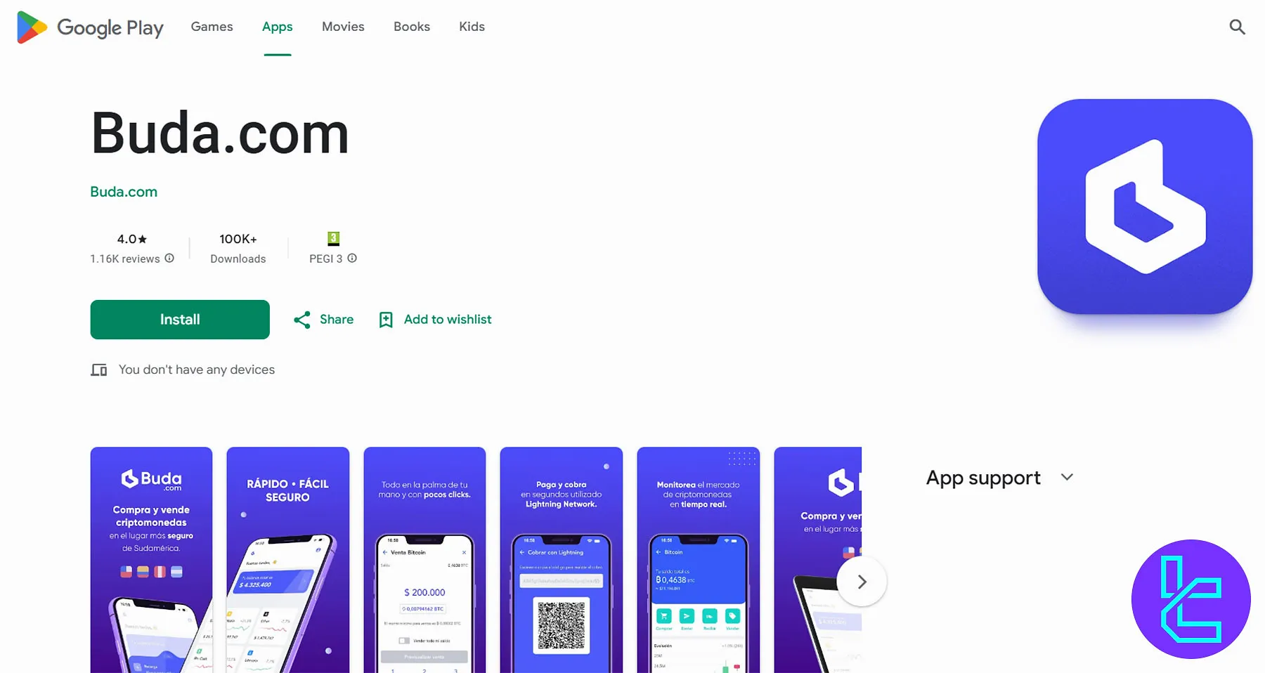 Buda.com Application