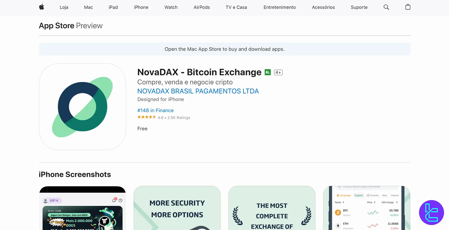 NovaDAX on App Store