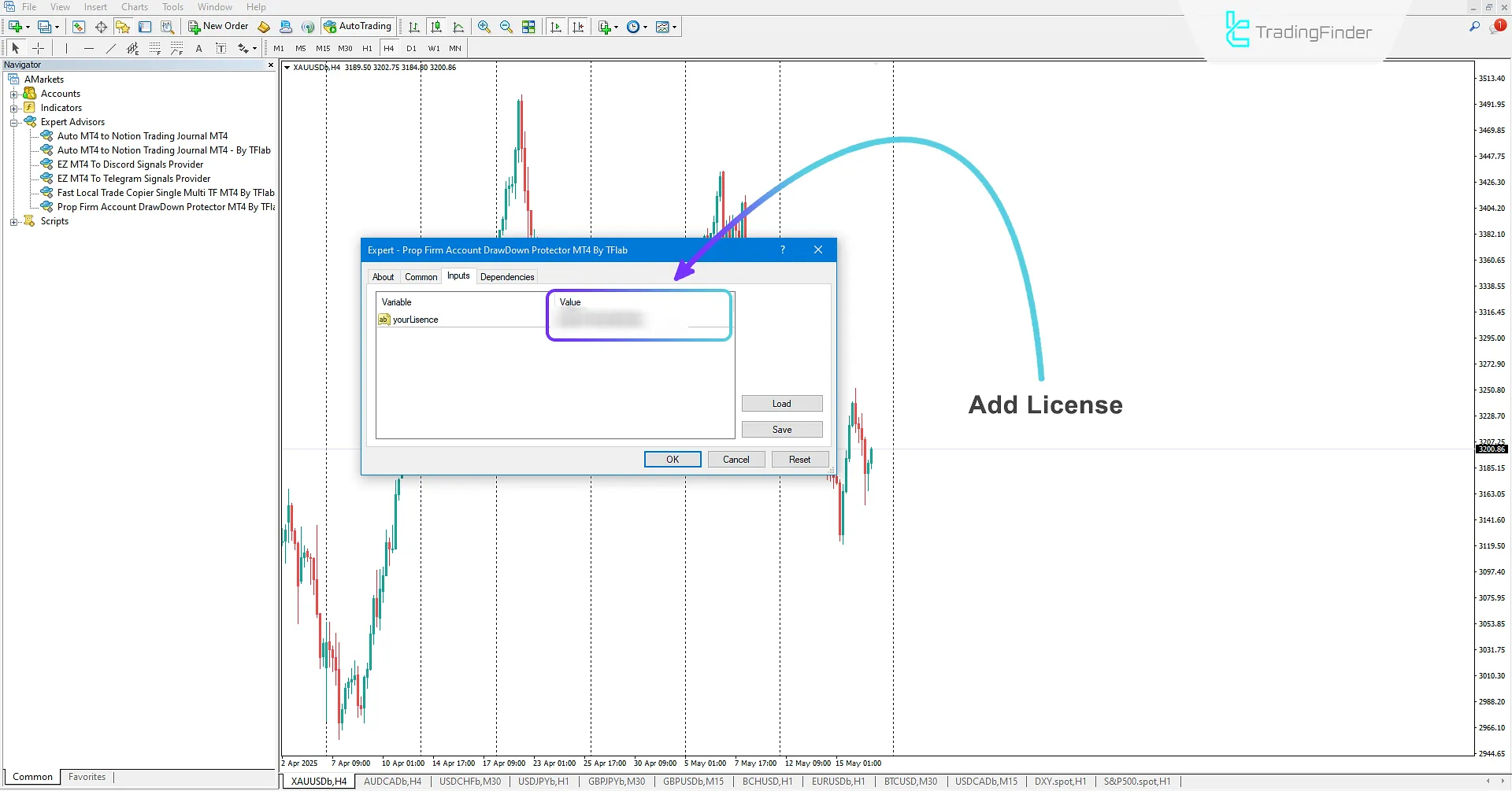 Prop Draw Down Protector Expert Advisor in MetaTrader 4 - Download 1