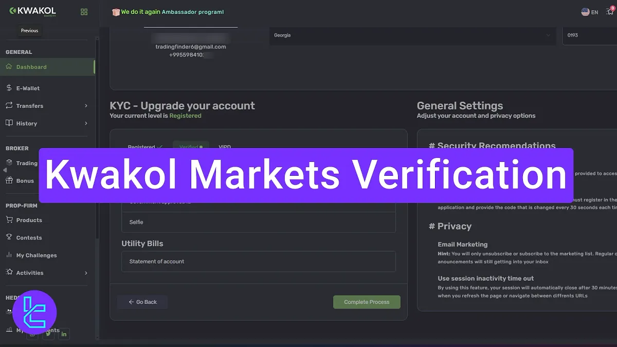 Kwakol Markets Verification 2025 [Steps-By-Step KYC in 10 Minutes]