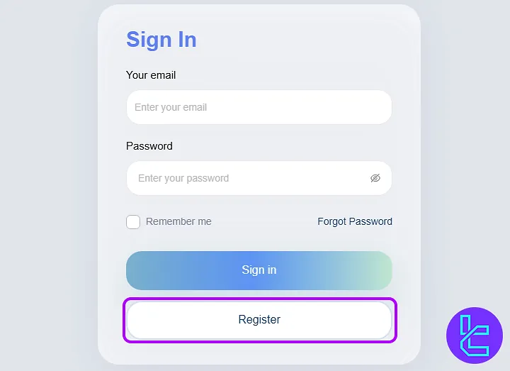 TradingFunds setup login