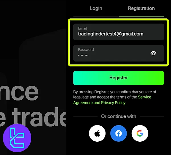 OlympTrade registration
