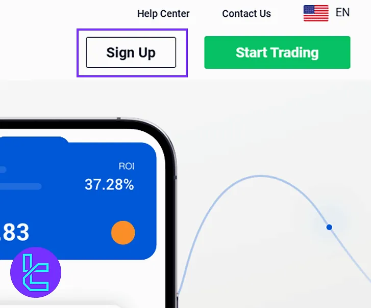 Accessing AAA Trading Signup Page