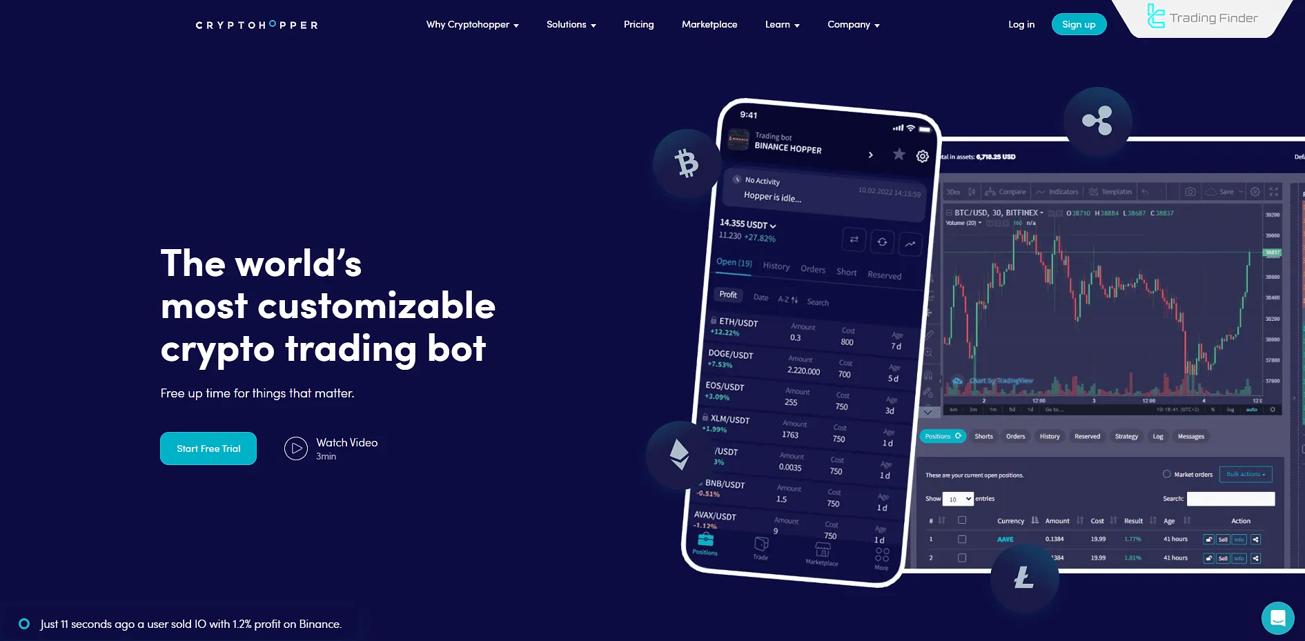 Cryptohopper Arbitrage Bot