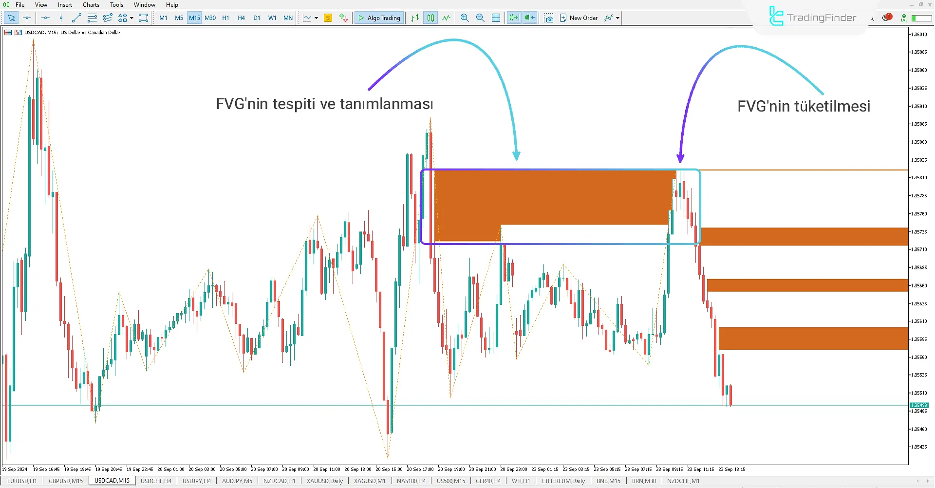 Used Fair Value Gap - iFVG göstergesini ICT için MT5'e indirin - Ücretsiz 1