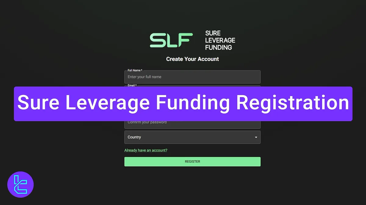 Sure Leverage Funding Registration 2025 [3-Step Prop Account Setup]