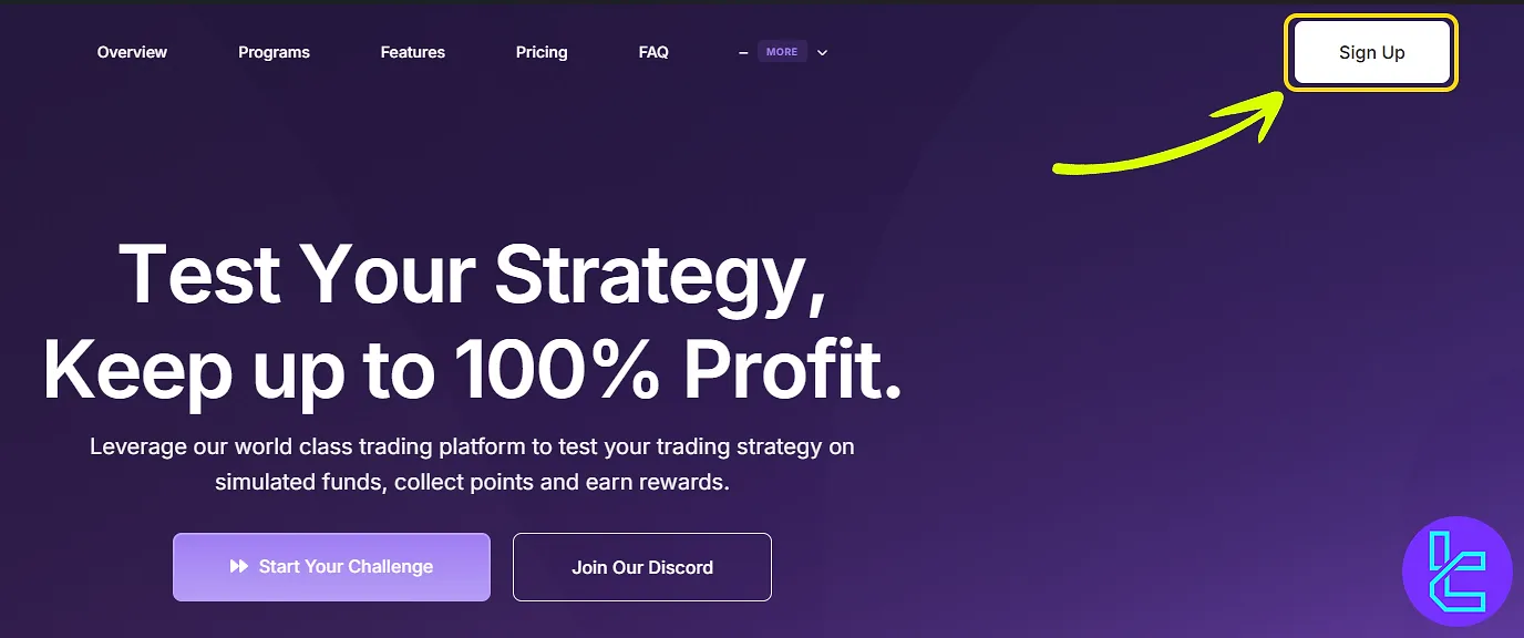 Nostro signup page
