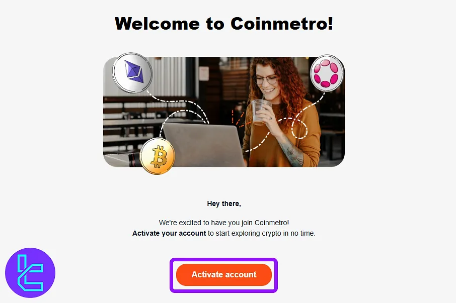CoinMetro email verification