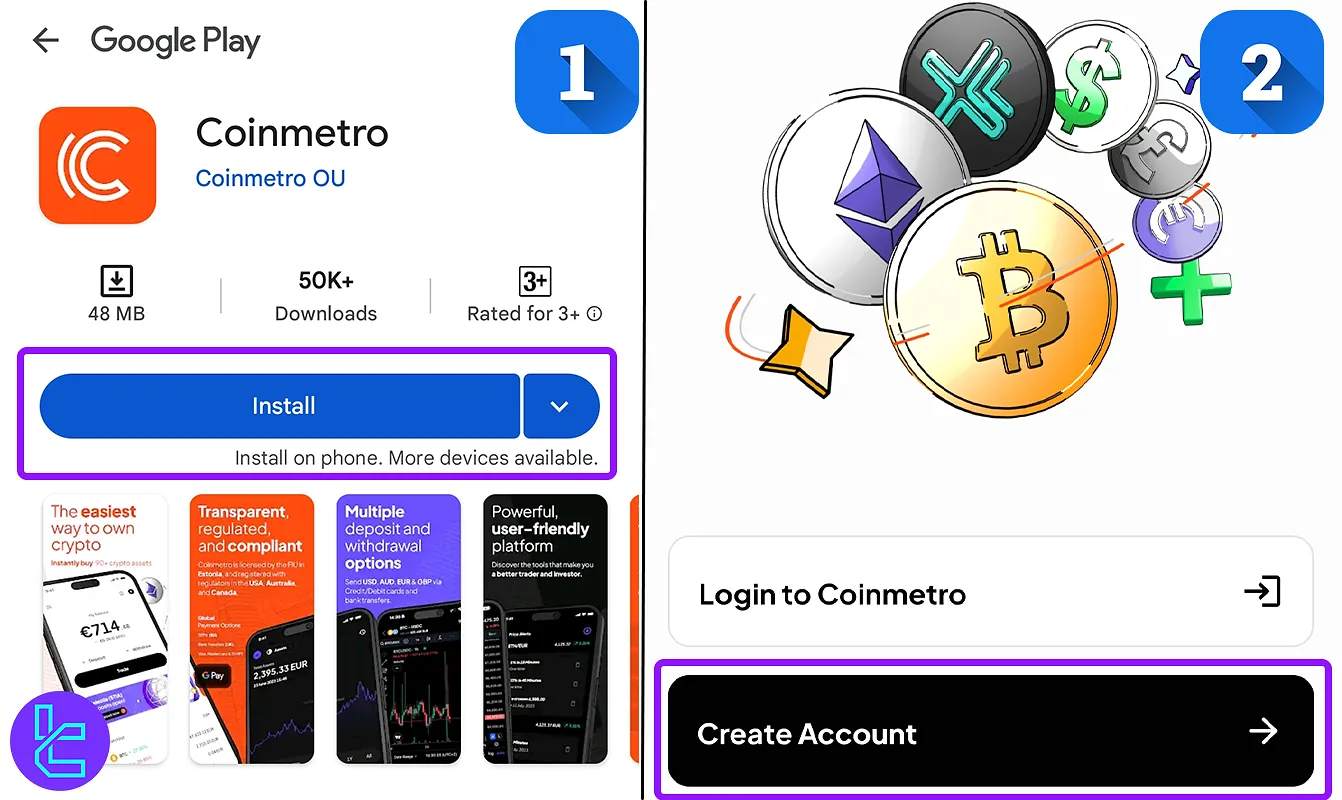 CoinMetro registration
