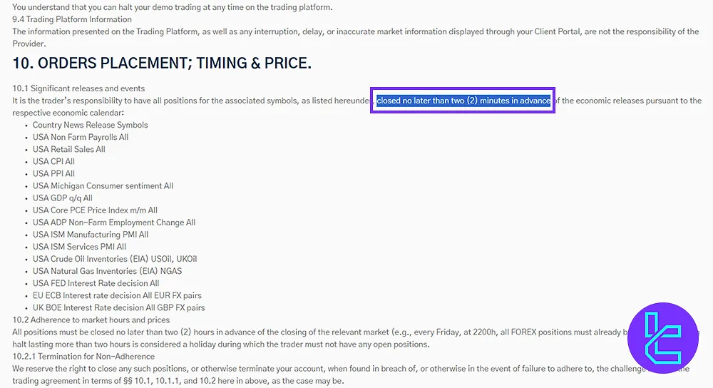 DreamTicks News Trading Rules