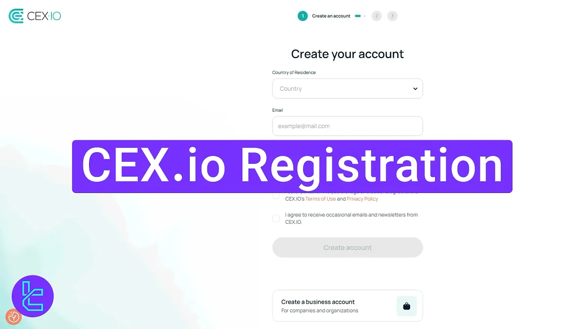 CEX.io Registration 2025 [Open an Account in Just 5 Minutes]