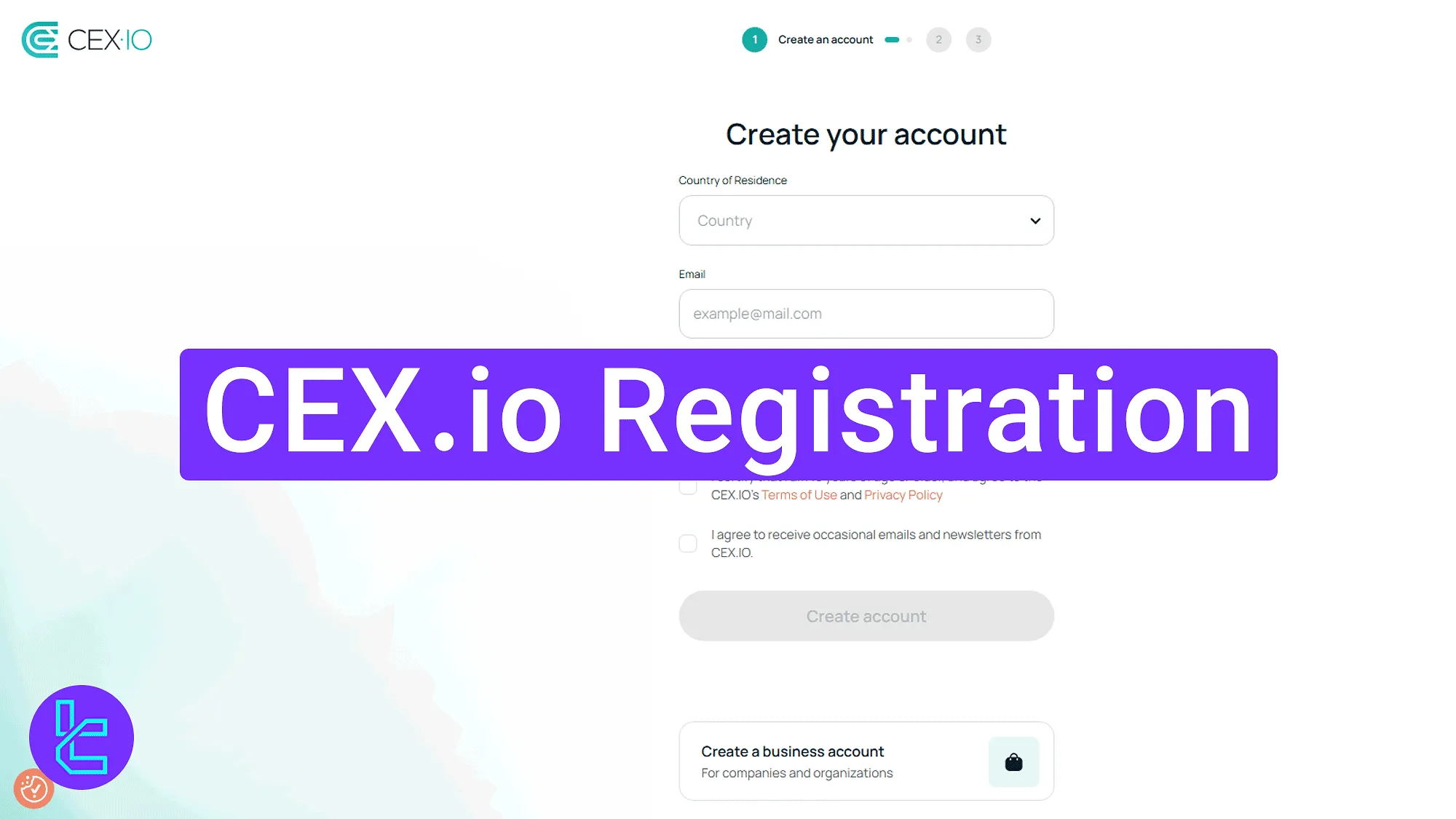 CEX.io Registration 2025 [Open an Account in Just 5 Minutes]
