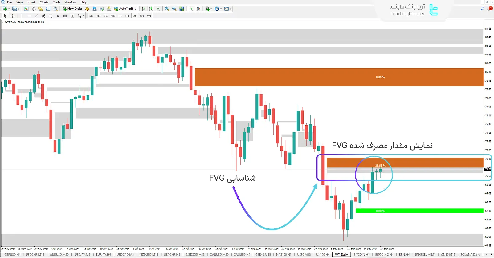 دانلود اندیکاتور FVG و خلاهای قیمتی (FVG+Void) ویژه ICT و اسمارت مانی برای متاتریدر 4 - رایگان 2