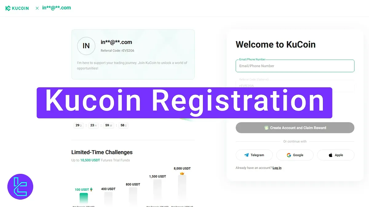 KuCoin Registration 2025 [Open an Account in 2 Easy Steps