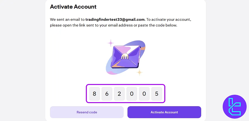 Kraken email verification step