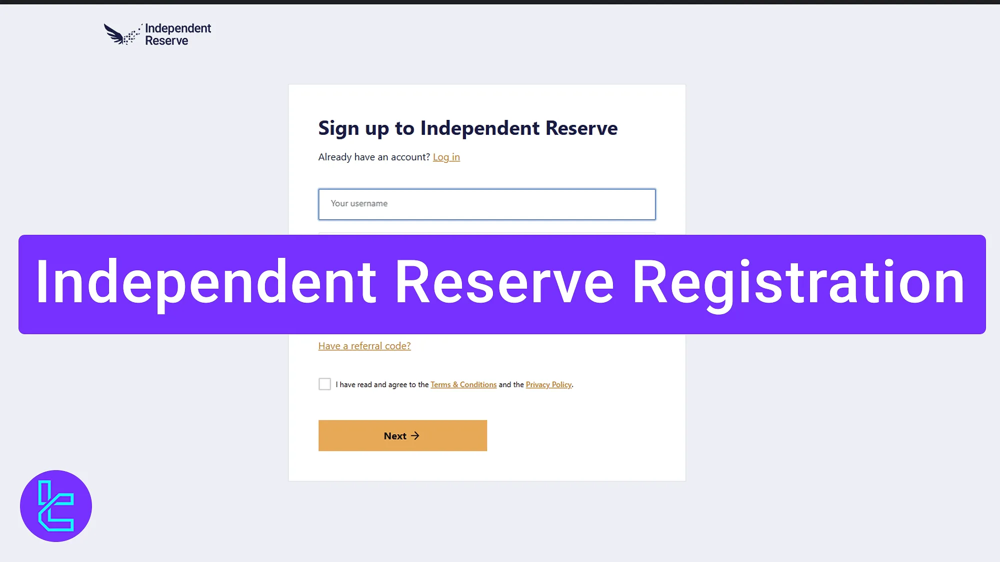 Independent Reserve Registration 2025 [Account Setup in 8 minutes]