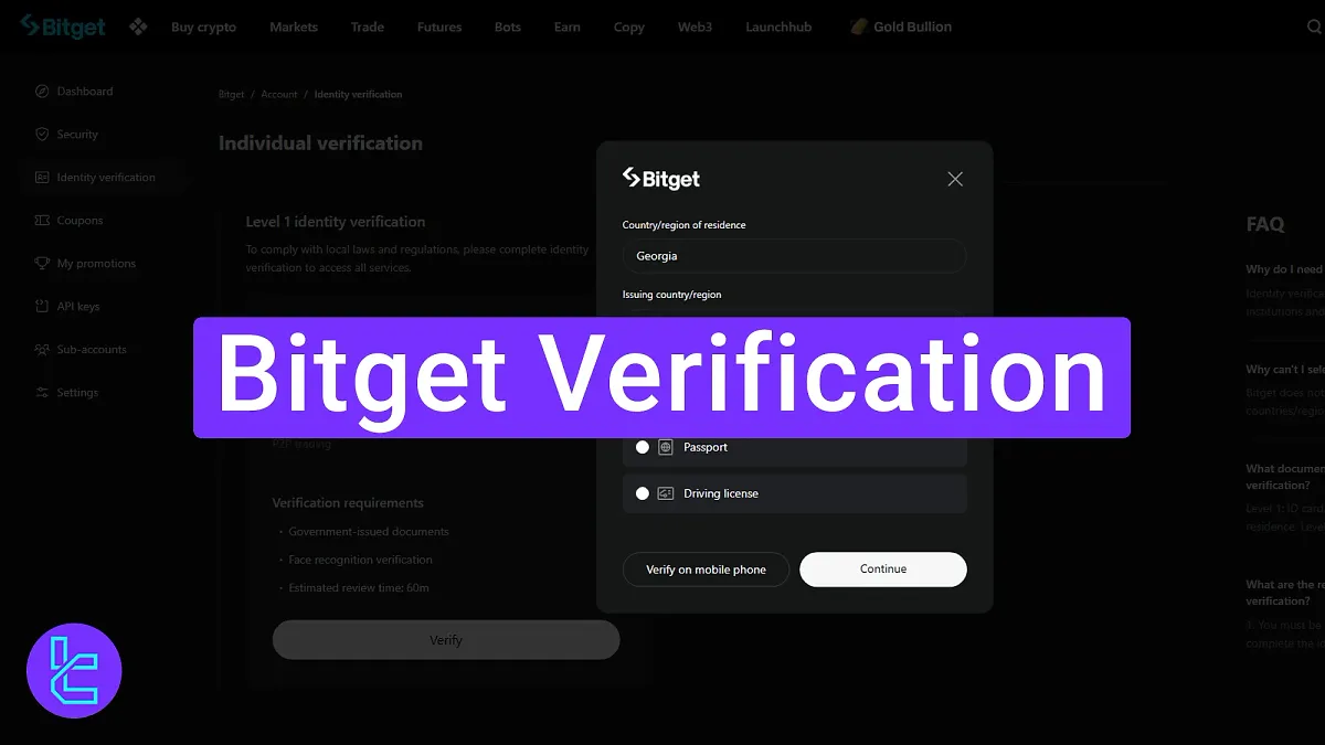 Bitget Verification 2025 [Proof of Identity Document Upload in 3 Steps] 
